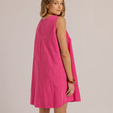 ROWIE DRESS - Raspberry