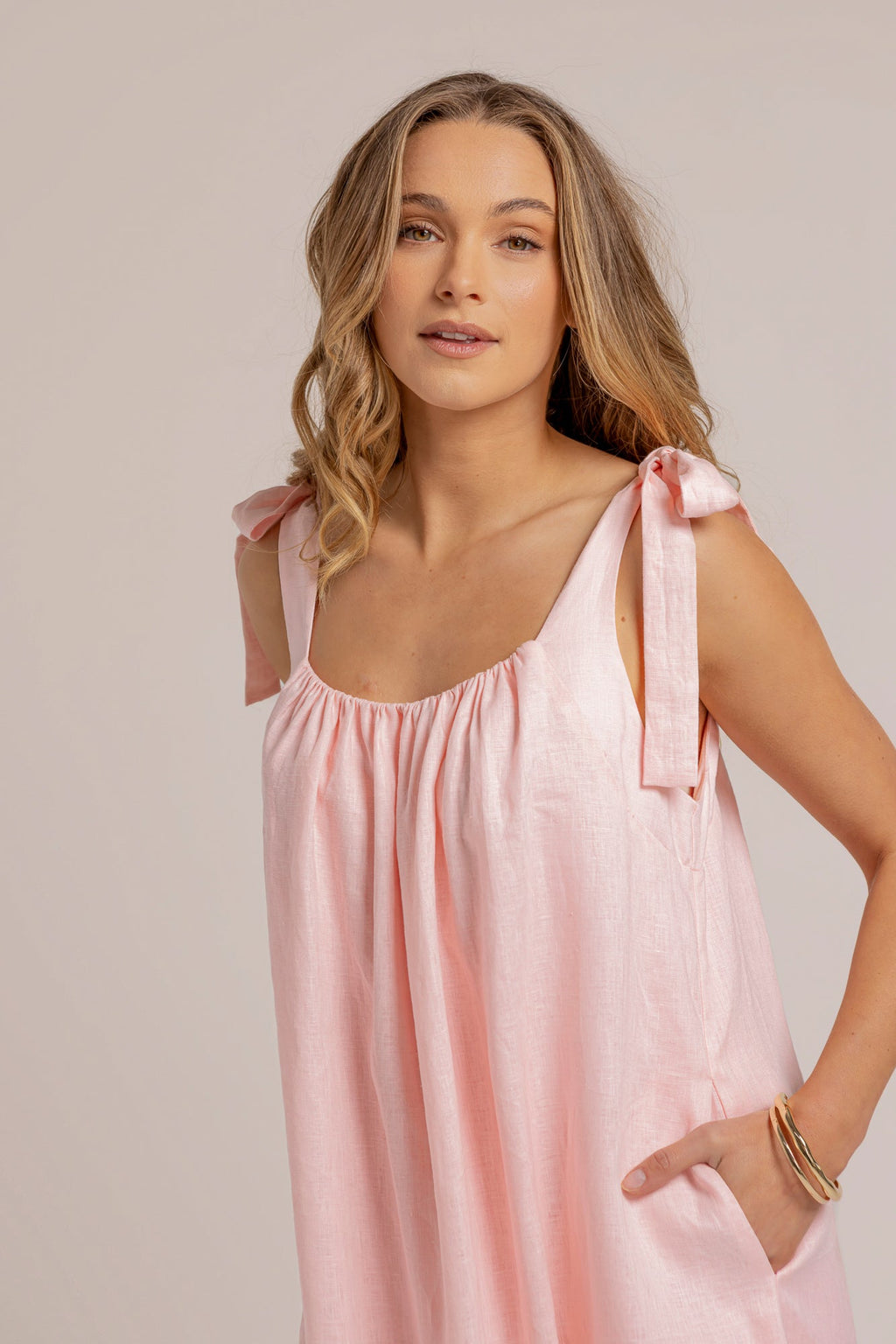 LELA DRESS - Pink