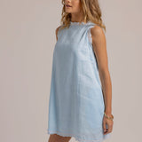 OLSEN DRESS - Baby Blue