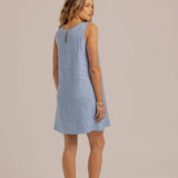 REN DRESS - Dusty Blue