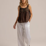 FLYNN PANT - White