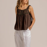 JUNE CAMI - Khaki