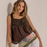 JUNE CAMI - Khaki