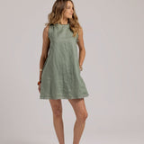 OLSEN DRESS - Khaki