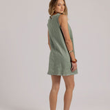 OLSEN DRESS - Khaki