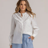 HAYLEE BLOUSE - White