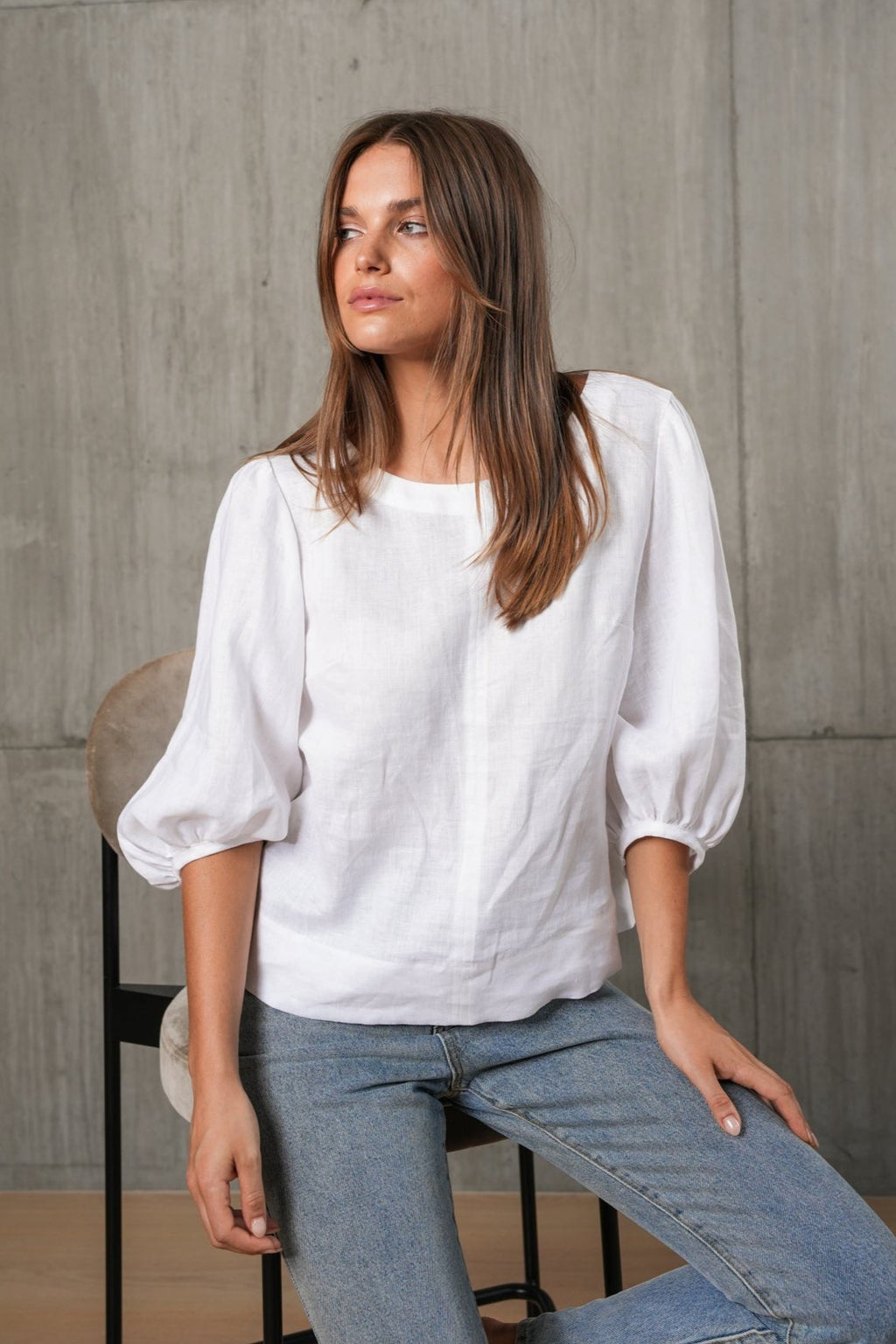 WILLOW BLOUSE - White