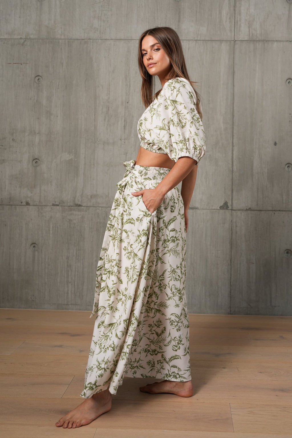 LILA SKIRT - Earthy Floral