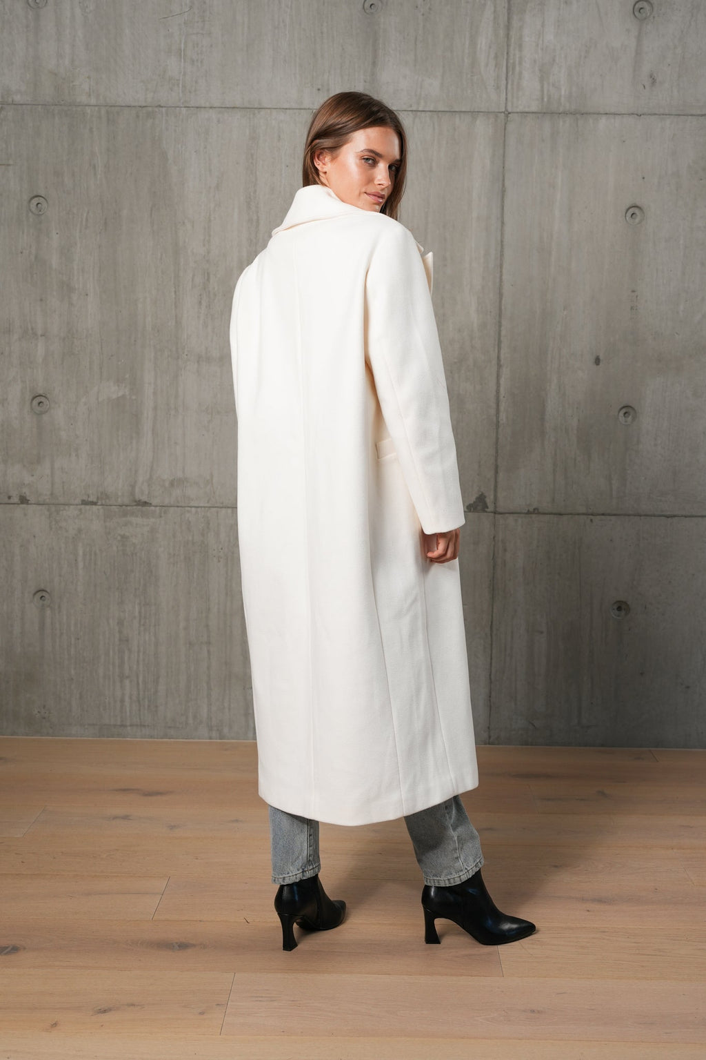 JUNI COAT - Vanilla