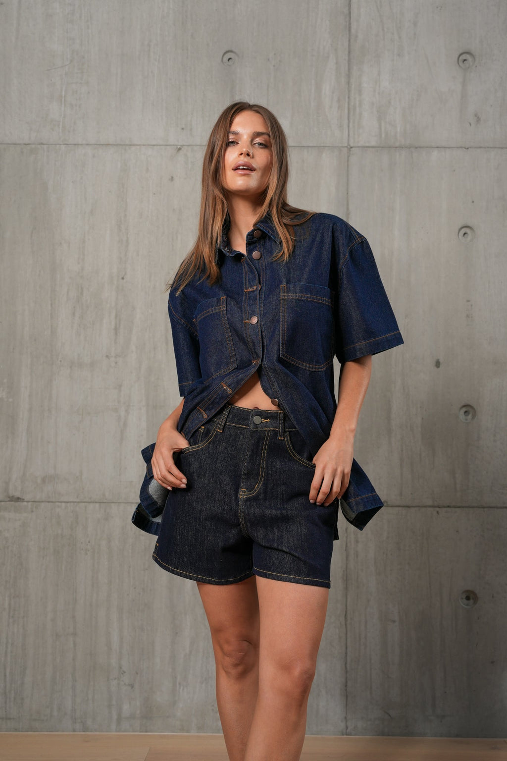 AILSA SHORT - Dark Denim