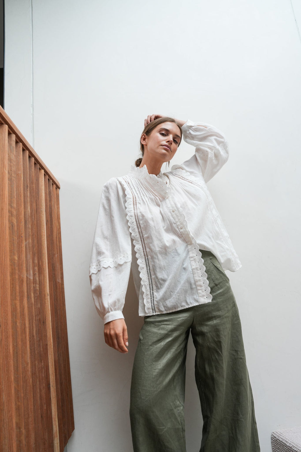 HARMONY BLOUSE - Ivory