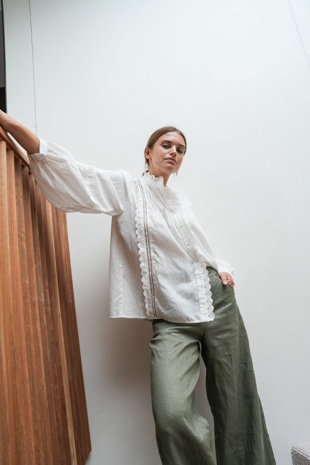 HARMONY BLOUSE - Ivory