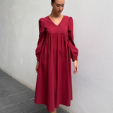 LILLIAN DRESS - Ruby