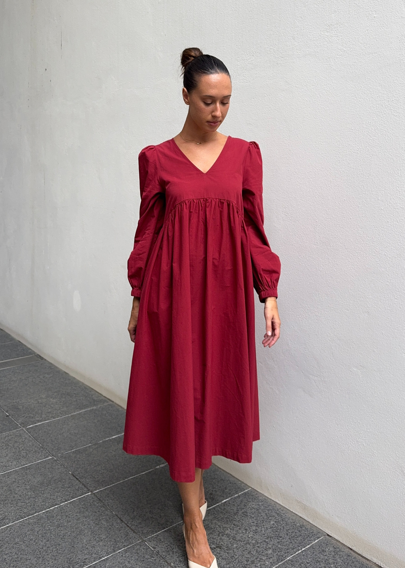LILLIAN DRESS - Ruby