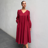 LILLIAN DRESS - Ruby