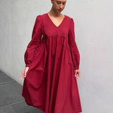 LILLIAN DRESS - Ruby