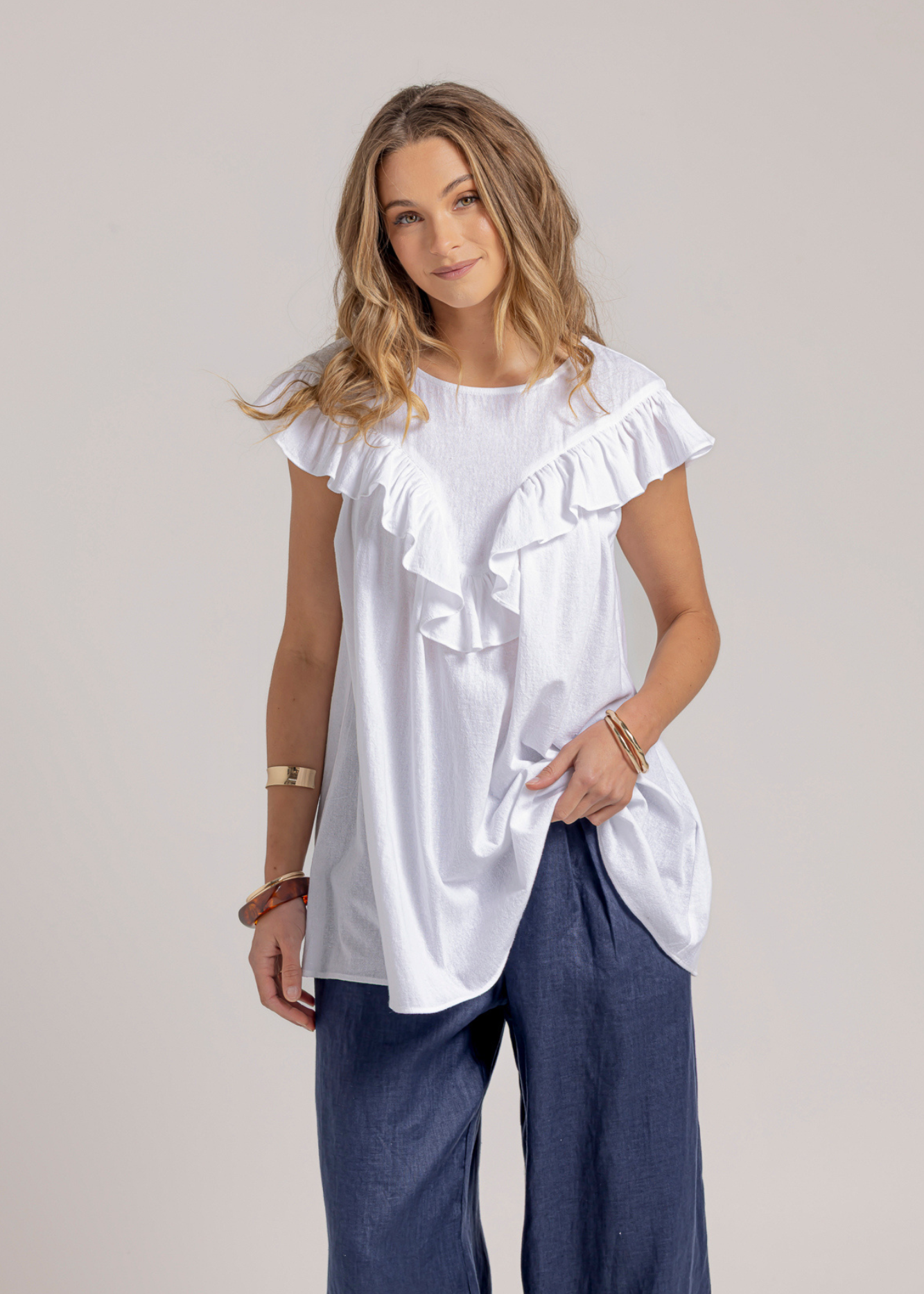 PERCY BLOUSE - White
