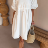 PORTIA DRESS - White