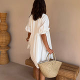 PORTIA DRESS - White