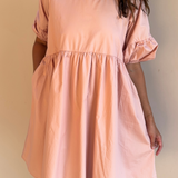 PORTIA DRESS - Blush