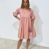 PORTIA DRESS - Blush