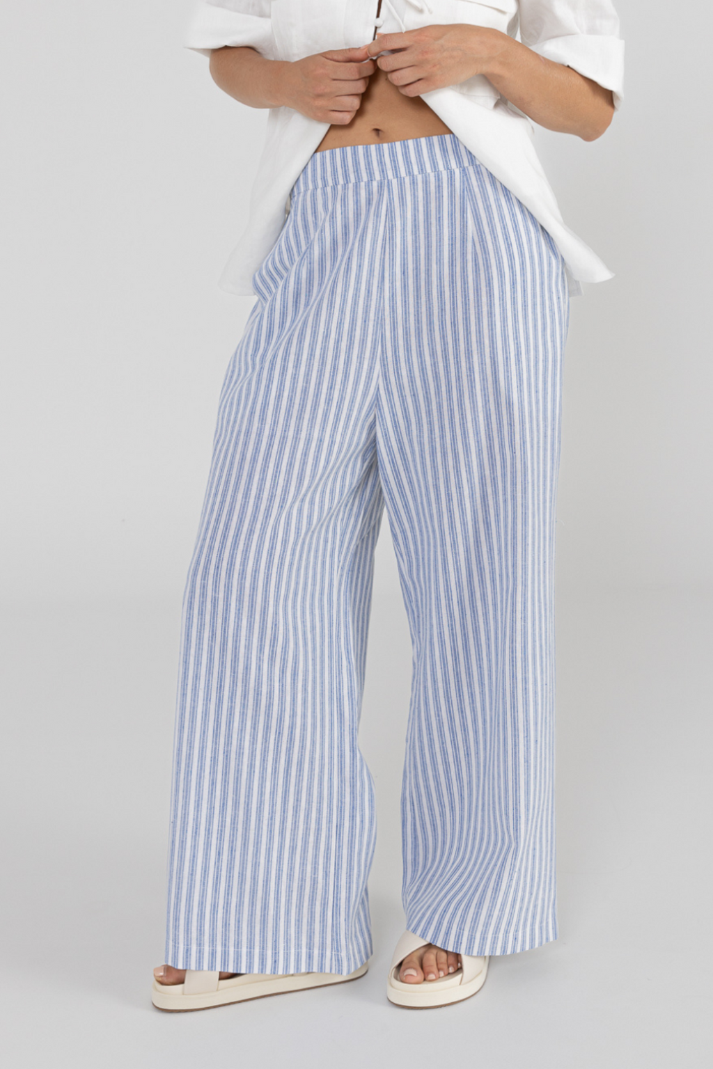 KAI PANT - Blue Stripe