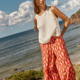 Copacabana Relax Pant - Sardinia Geo Print