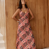 Sunset Dress - Coco Print