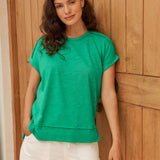Shirley Short Sleeve Tee - Green
