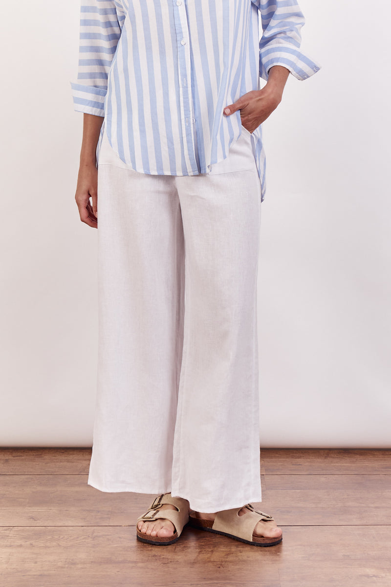 JUDE LINEN PANT - Ivory
