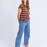 Manly Stripe Tee
