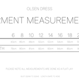 OLSEN DRESS - Baby Blue