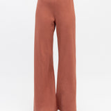 LOUISE DRAWSTRING PANTS - Terracotta
