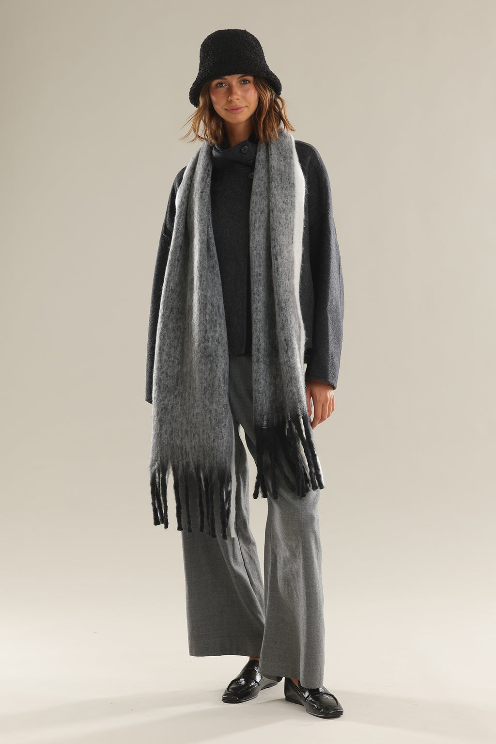 Cosette Chunky Two-Toned Scarf