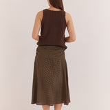 Oriana Ruched Waist Skirt
