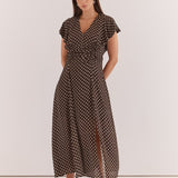 Elba Ruched Waist Dress