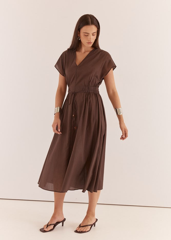 Nazalia Tie Waist Dress