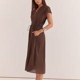 Nazalia Tie Waist Dress