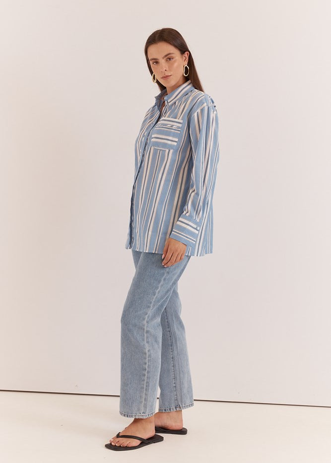 Nyx Piped Stripe Shirt