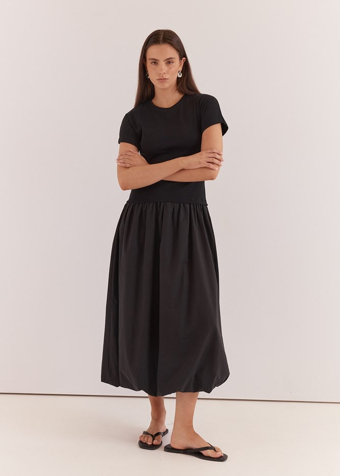 Lilani Bubble Hem Dress