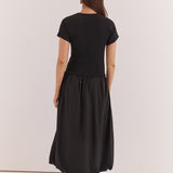 Lilani Bubble Hem Dress