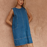 Hart Denim Shift Dress