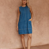 Hart Denim Shift Dress