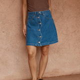 Tipo Wave Denim Skirt