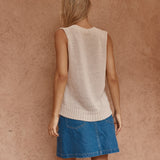 El Knit Vest - Fawn