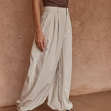 Sass Lucie Soft Balloon Pant in Stone - view 3