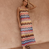Sass Shiloh Lace Dress in Multi