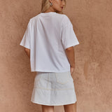 Salore Printed Tee - Peony Print