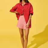 DEMI SHORT - Mandarin Gingham