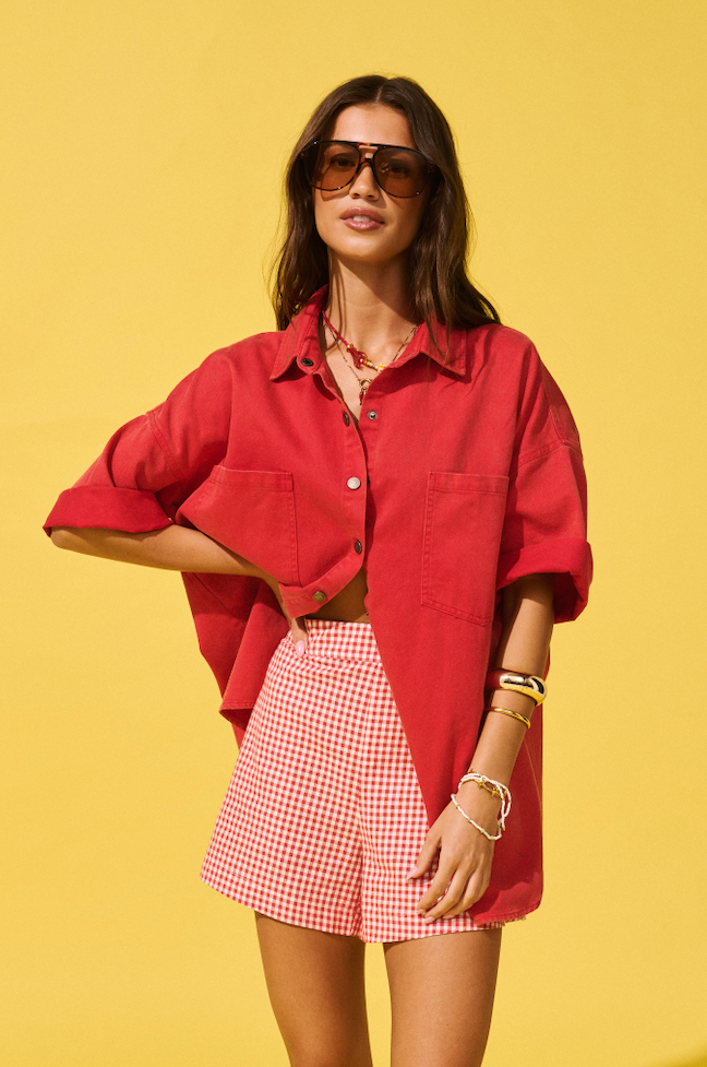 STELLA DENIM SHIRT - Ruby Denim